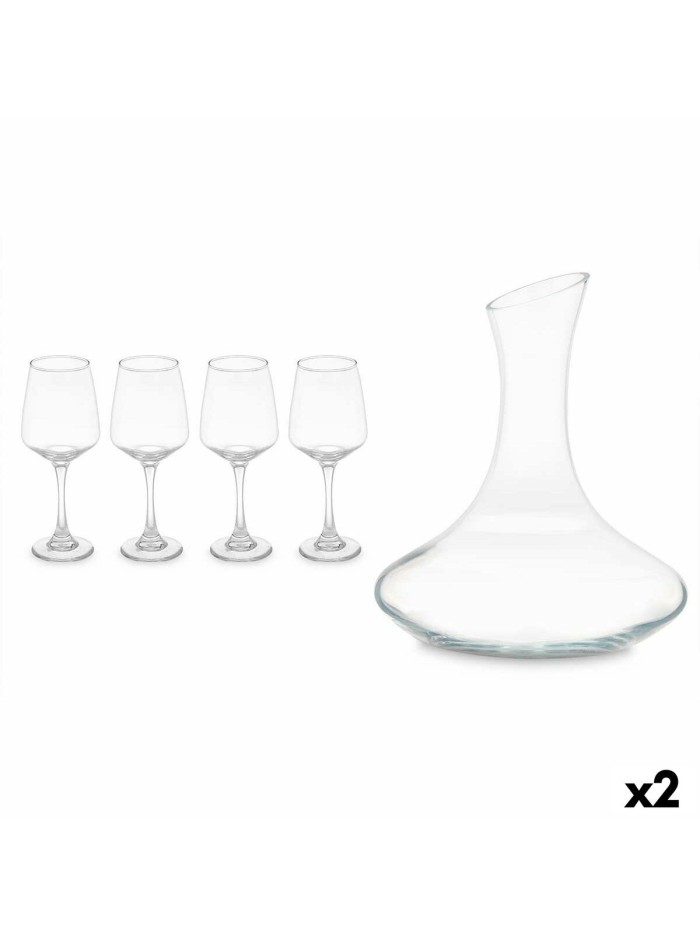 Set de pichets avec verres 420 ml 1,8 L (2 Unités)