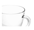Taza Transparente Vidrio 280 ml (24 Unidades)