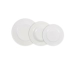 Dinnerware Set La Mediterránea Aneto White Circular 18 Pieces (2 Units)