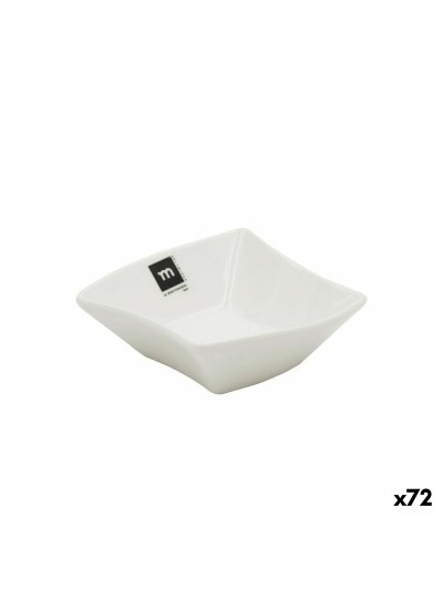 Cuenco La Mediterránea Snack Blanco 12 x 12 x 4,2 cm (72 Unidades)