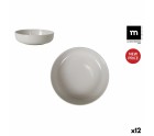 Plato Hondo La Mediterránea Ivory (12 Unidades)