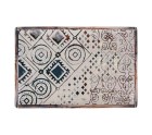 Serving Platter La Mediterránea Grecia Porcelain Rectangular 30 x 20 x 2,5 cm (6 Units)