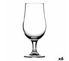 Beer Glass Crisal Munique Transparent Crystal 370 ml (6 Units)