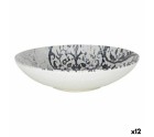 Deep Plate La Mediterránea Horus Porcelain (12 Units) (ø 21 x 5,3 cm)