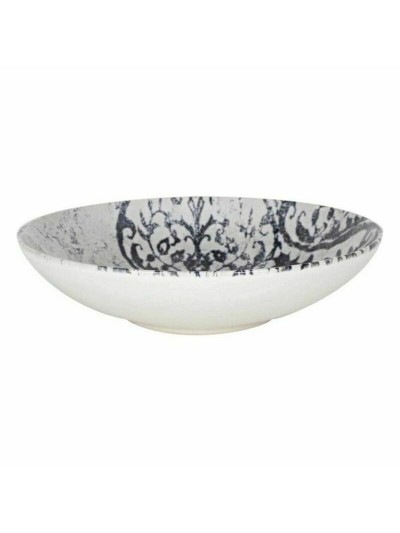 Deep Plate La Mediterránea Horus Porcelain (12 Units) (ø 21 x 5,3 cm)