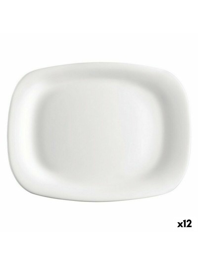 Plato Llano Bormioli Parma Rectangular (12 Unidades) (24 x 34 cm)