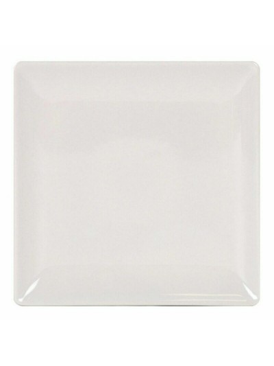 Plato Llano La Mediterránea 41678 Gres Marfil 24 x 24 x 2 cm (6 Unidades) (24 cm)