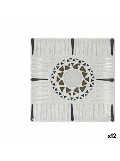 Dessert dish La Mediterránea Barroc 18 x 18 x 2 cm (12 Units) (18 cm)