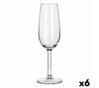 Champagne glass Royal Leerdam Spring Crystal 200 ml (6 Units) (20 cl)