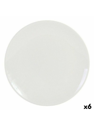 Assiette plate La Mediterránea GR39659 Grès Ivoire (6 Unités) (26 cm)