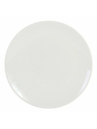 Plato Llano La Mediterránea GR39659 Gres Marfil (6 Unidades) (26 cm)