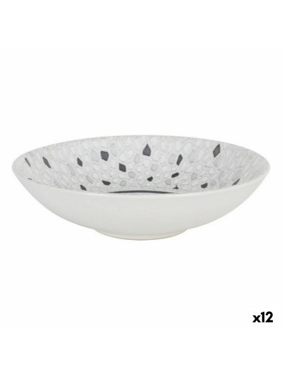 Assiette creuse La Mediterránea Barroc Porcelaine (12 Unités) (ø 21 x 5,3 cm)