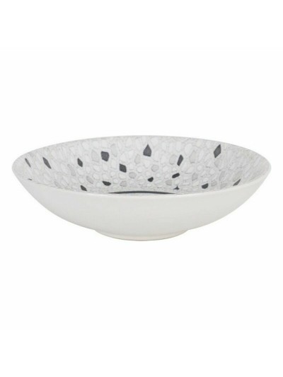 Deep Plate La Mediterránea Barroc Porcelain (12 Units) (ø 21 x 5,3 cm)