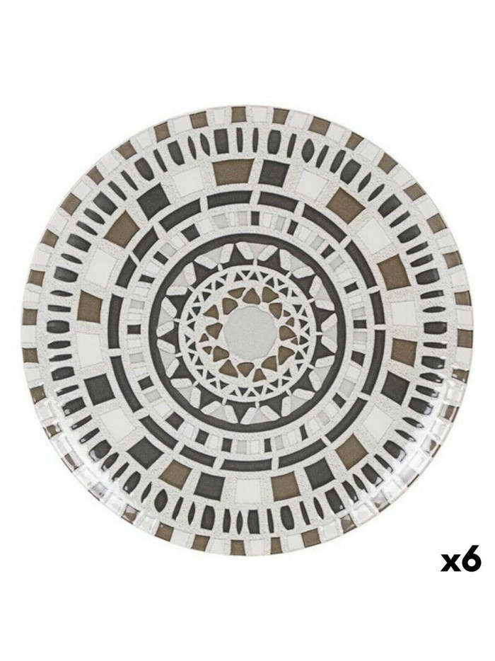 Plate set La Mediterránea Barroc (6 Units) (32,5 cm)