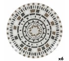 Plate set La Mediterránea Barroc (6 Units) (32,5 cm)