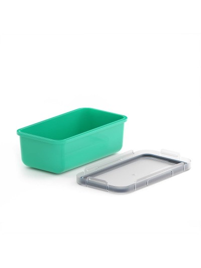 Food Preservation Container Valira 6090/97 Hermetic Turquoise Thermoplastic PBT Rectangular 750 ml