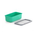 Food Preservation Container Valira 6090/97 Hermetic Turquoise Thermoplastic PBT Rectangular 750 ml
