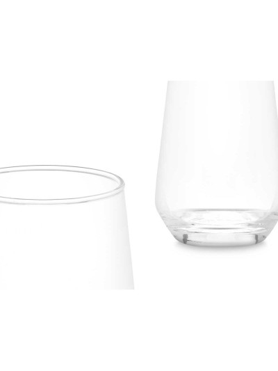 Glass Conical Transparent Glass 390 ml (24 Units)