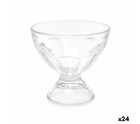 Ice Cream and Milk Shake Glass 280 ml Transparent Glass (24 Units)