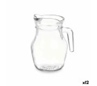 Jarra Transparente Vidrio 500 ml (12 Unidades)