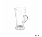 Verre Cafe Latte Transparent verre 280 ml (24 Unités)