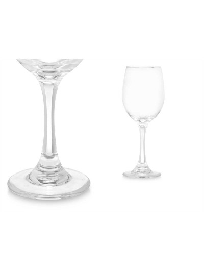 Wineglass Transparent Glass 340 ml (24 Units)