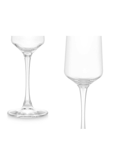 Copa de champán Transparente Vidrio 250 ml (24 Unidades)