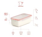 Food Preservation Container Valira 6090/9 Hermetic White Thermoplastic PBT 750 ml