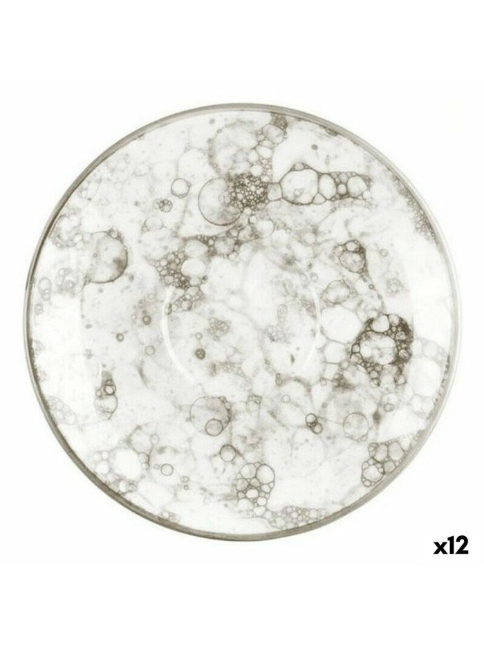 Plate Viejo Valle Gourmet Porcelain Coffee 15,8 x 2 cm (12 Units)