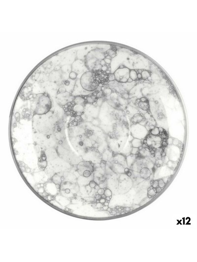 Assiette Viejo Valle Gourmet Porcelaine Café 13 x 13 x 2 cm (12 Unités)