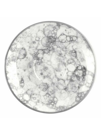 Plato Viejo Valle Gourmet Porcelana Café 13 x 13 x 2 cm (12 Unidades)