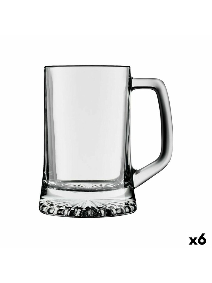 Beer Mug Crisal Maxim 280 ml 10 x 7 x 12 cm (6 Units)