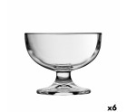 Ice Cream and Milk Shake Glass Crisal Primavera 280 ml (6 Units)