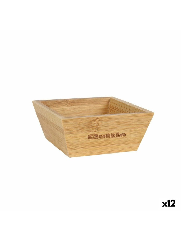 Bol Quttin Bambou 12 x 12 x 5 cm (12 Unités)