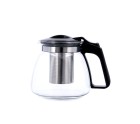 Teapot Quid Serenia Transparent Glass Stainless steel 900 ml