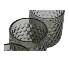 Set of glasses Home ESPRIT Grey Crystal 240 ml (6 Units)