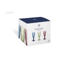 Set de Vasos Home ESPRIT Gris Cristal 240 ml (6 Unidades)