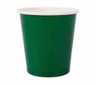 Set de Vasos Algon Desechables Cartón Verde 20 Piezas 120 ml (24 Unidades)