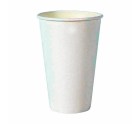 Set of glasses Algon Disposable Cardboard 330 ml White 10 Pieces (20 Units)