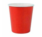 Set de Vasos Algon Desechables Cartón Rojo 20 Piezas 120 ml (24 Unidades)