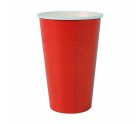 Set de Vasos Algon Desechables Cartón Rojo 7 Piezas 450 ml (16 Unidades)