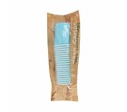 Set of glasses Algon Disposable Cardboard Blue 20 Pieces 120 ml (24 Units)