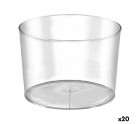 Set de vasos reutilizables Algon 230 ml Plástico 12 Piezas (20 Unidades)