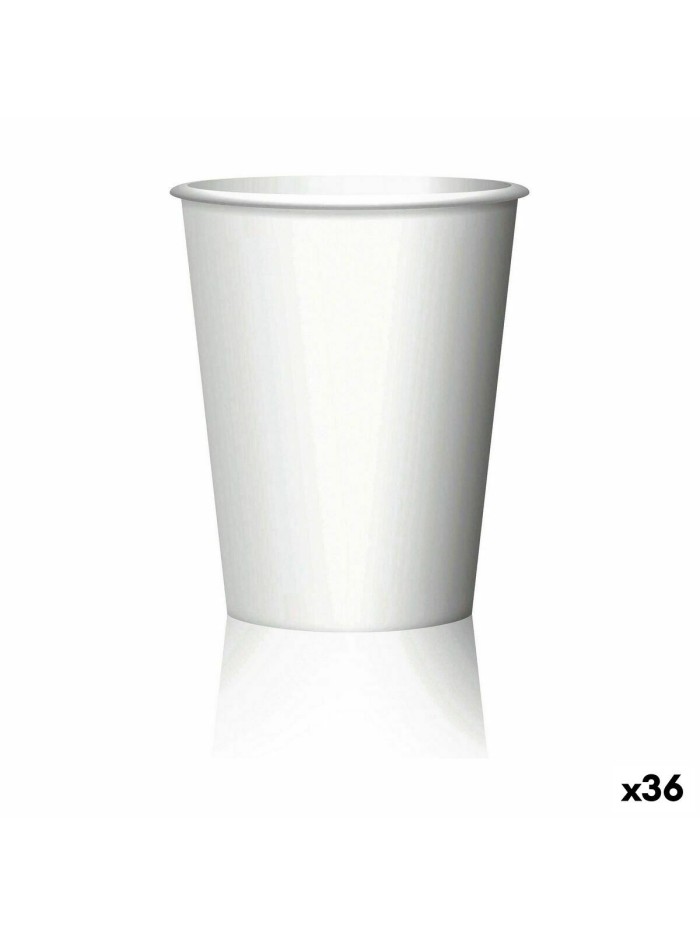 Set de Vasos de Chupito Algon Desechables Cartón Blanco 20 Piezas 50 ml (36 Unidades)