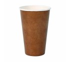 Set de Vasos Algon Desechables Cartón papel kraft 10 Piezas 350 ml (20 Unidades)