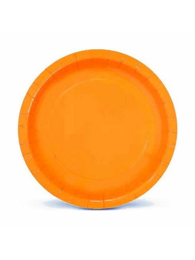 Service de vaisselle Algon Produits à usage unique 20 cm Carton Jaune 10 Pièces (36 Unités)