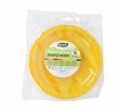 Service de vaisselle Algon Produits à usage unique 20 cm Carton Jaune 10 Pièces (36 Unités)