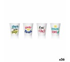 Set of Shot Glasses Algon Disposable Cardboard 40 Pieces 50 ml (36 Units)