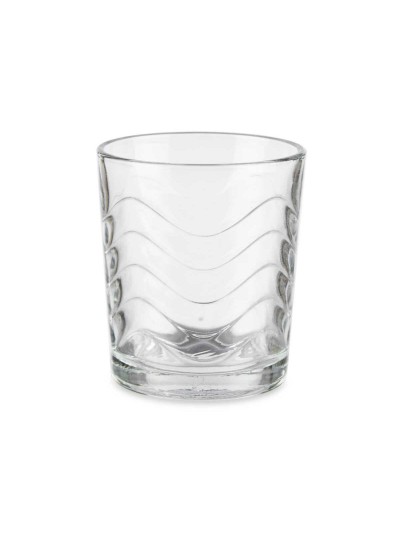 Set de Verres Ondes Transparent verre 265 ml (8 Unités)