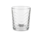 Set de Vasos Ondas Transparente Vidrio 265 ml (8 Unidades)